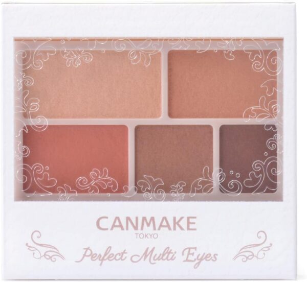 Canmake Perfect Multi Eyes Eyeshadow 03 Antique Terracotta, 0.1 oz. (3.3 g)